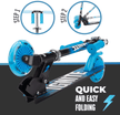 Ignite Flow Scooter 2W Combo Pack Blue IGN-COM-FLO-BLU