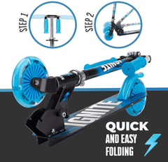 Ignite Flow Scooter 2W Combo Pack Blue IGN - COM - FLO - BLU - Colorland Toys