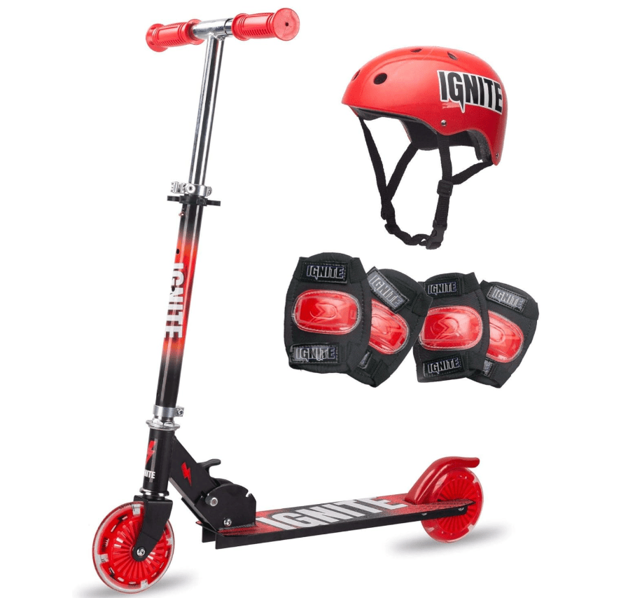 Ignite Flow Scooter 2W Combo Pack Red IGN-COM-FLO-RED — image 1