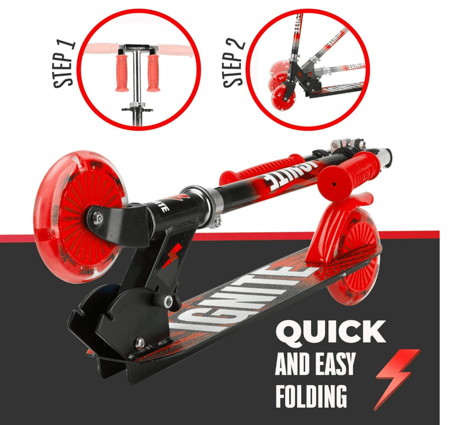 Ignite Flow Scooter 2W Combo Pack Red IGN-COM-FLO-RED — image 3