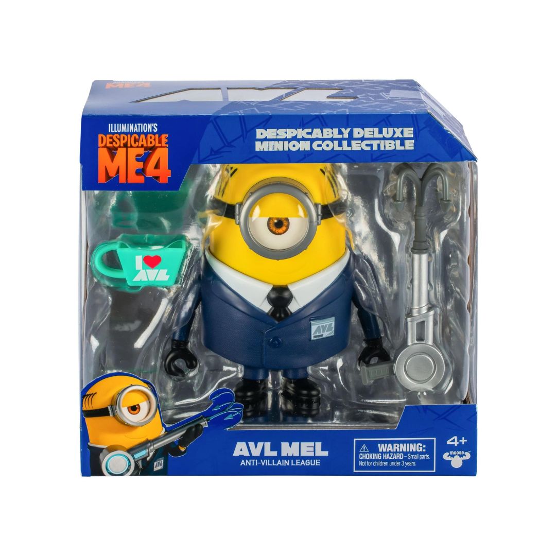 Illuminations Despicable Me 4 Deluxe Minion Figure - AVL Mel - Colorland Toys