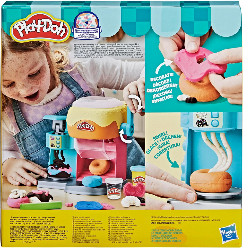 Play-Doh Donut Drop Shop Playset G2308 - Colorland Toys