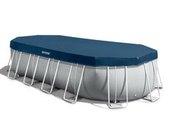 Intex Prism Frame Oval Pool Set (6.10x3.05x1.22m) 26798