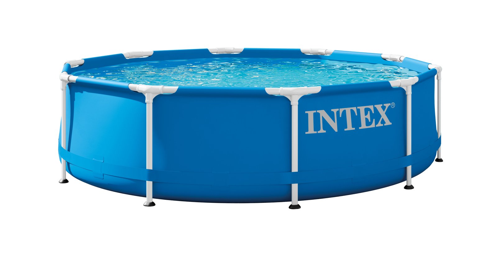 Intex Metal Frame Pool (10ft-305x76) With Pump 28202