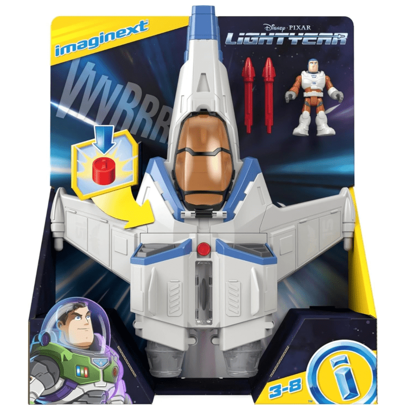 Imaginext Disney Pixar Lightyear XL - 15 Spaceship & Buzz Lightyear HGT26 - Colorland Toys