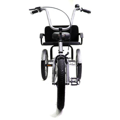 Knolly Three Wheel Bicycle 12 Inch Double Seat Silver - Colorland Toys