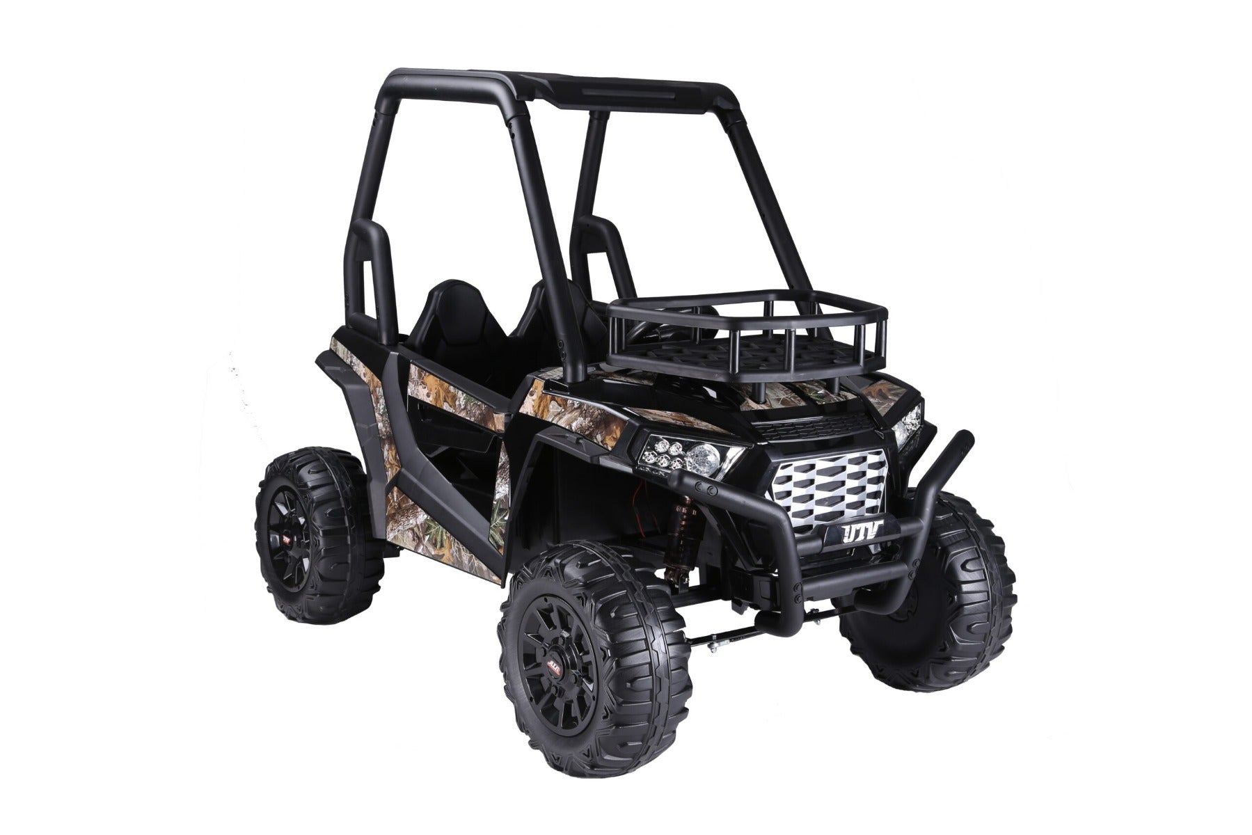 Megastar UTV Ride On Car Buggy For Kids Black JS360 - Colorland Toys