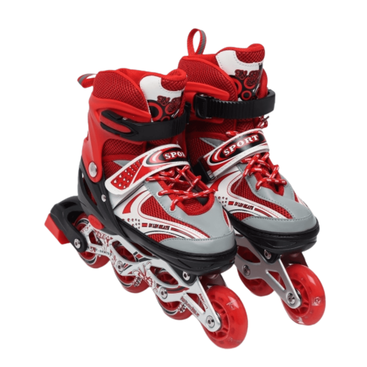 In-Line Skate Shoes 29-33 Red 8901CDT-S — image 2