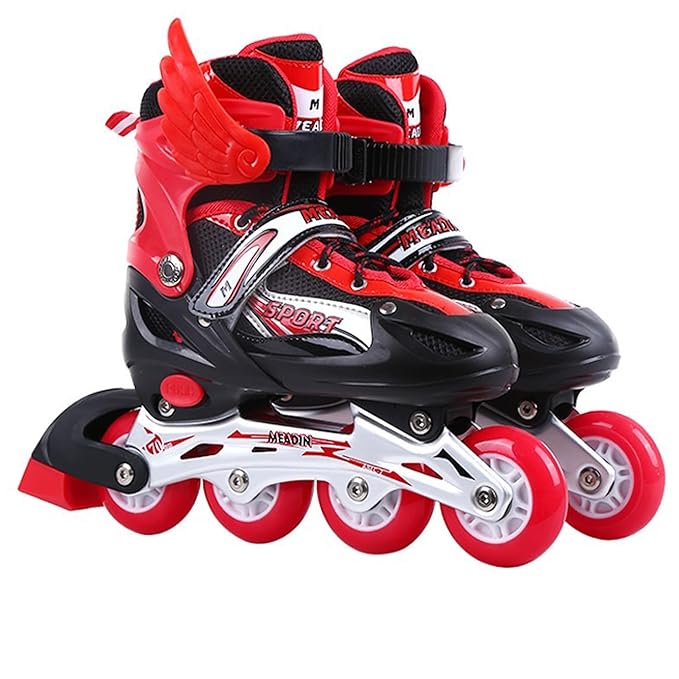 In-Line Skate Shoes 29-33 Red 8901CDT-S — image 1