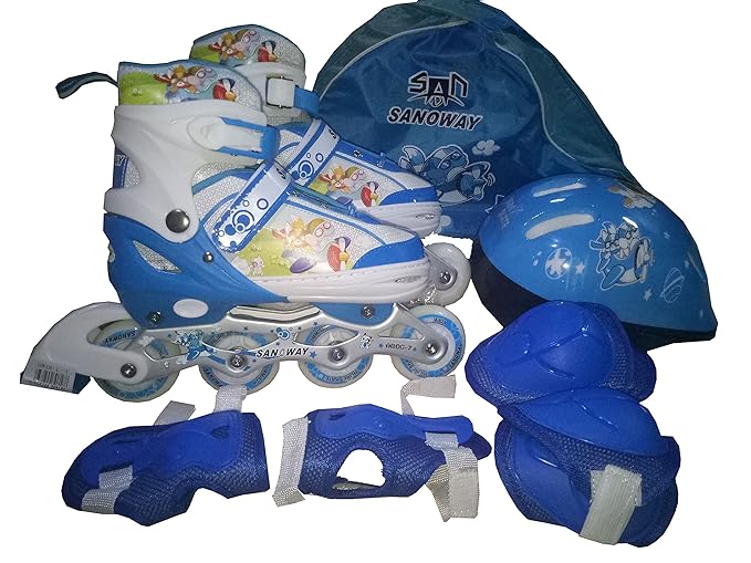 In - Line Skate Shoes 39 - 43 Blue 8901CDT - L - Colorland Toys