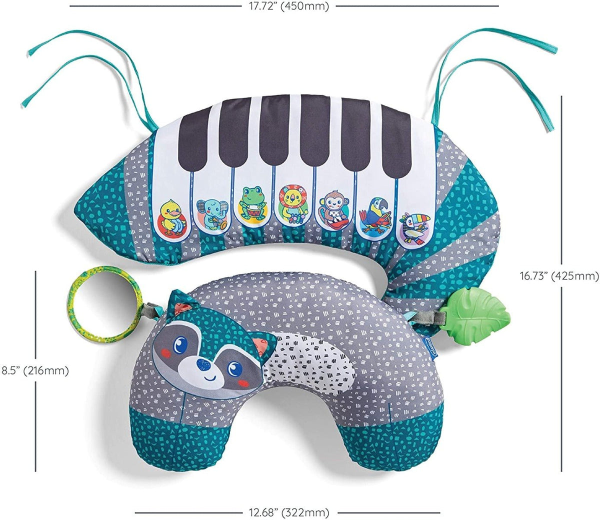 Infantino Grow with Me 3in1 Tummy Time Piano IN313021 - Colorland Toys