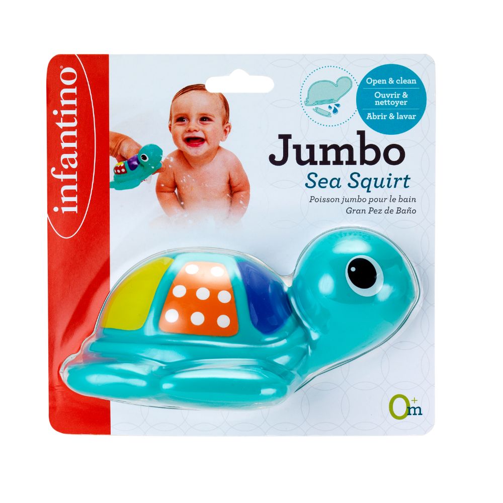 Infantino Jumbo Sea Squirt Turtle IN305048 - Colorland Toys