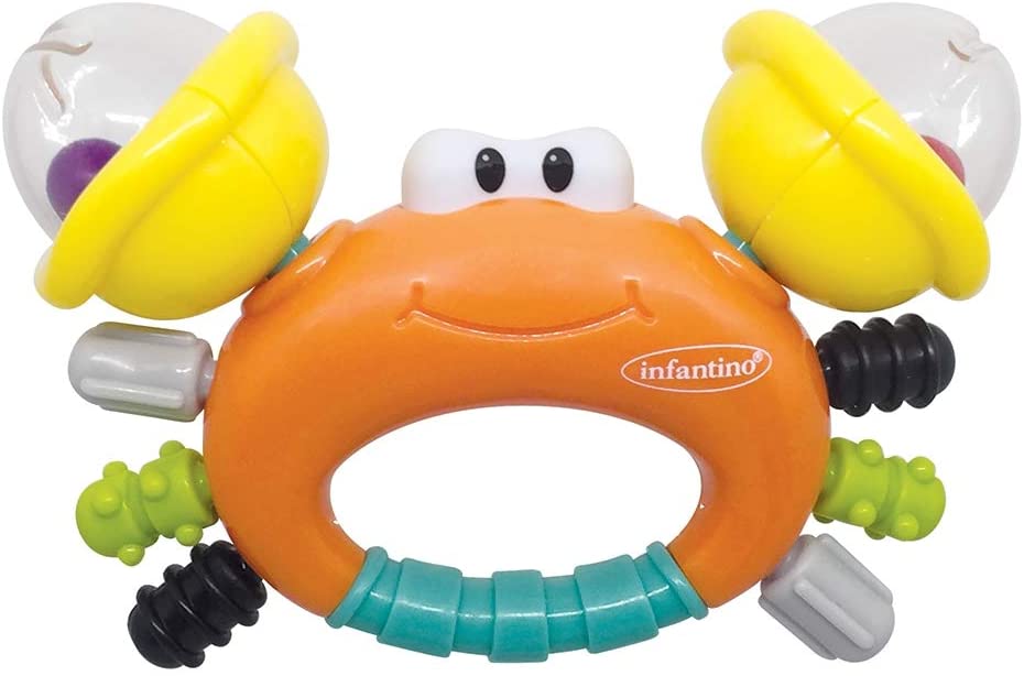 Infantino Sand Crab Rattle and Teether IN304889 — image 1