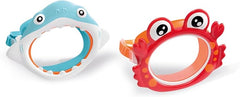 Intex Aquaflow Play Fun Mask Swimming Goggles Crab 55915 - Colorland Toys
