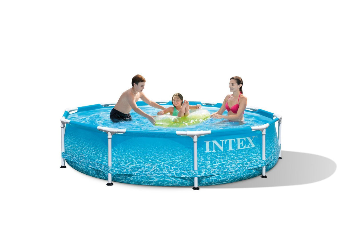 Intex Beachside Metal Frame Pool 305x76cm 28206 - Colorland Toys