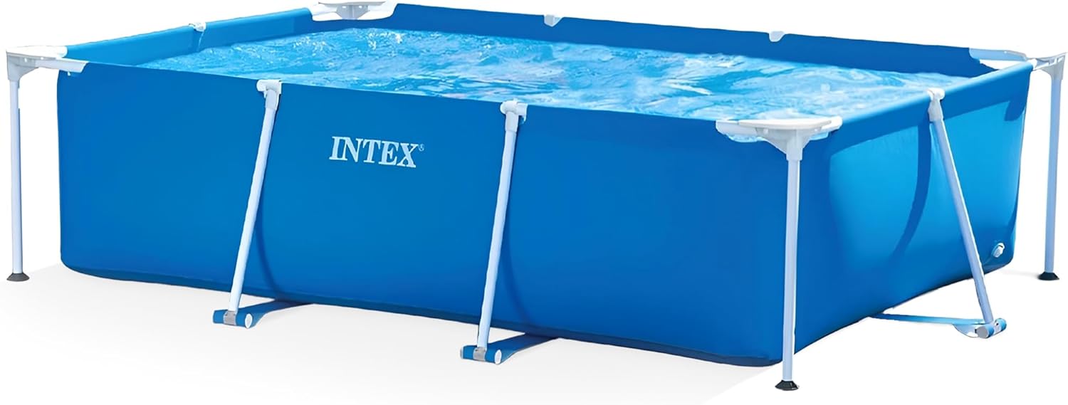 Intex Frame Above Ground Pool Rectangular 3.00mx2.00mx75cm 28272 - Colorland Toys