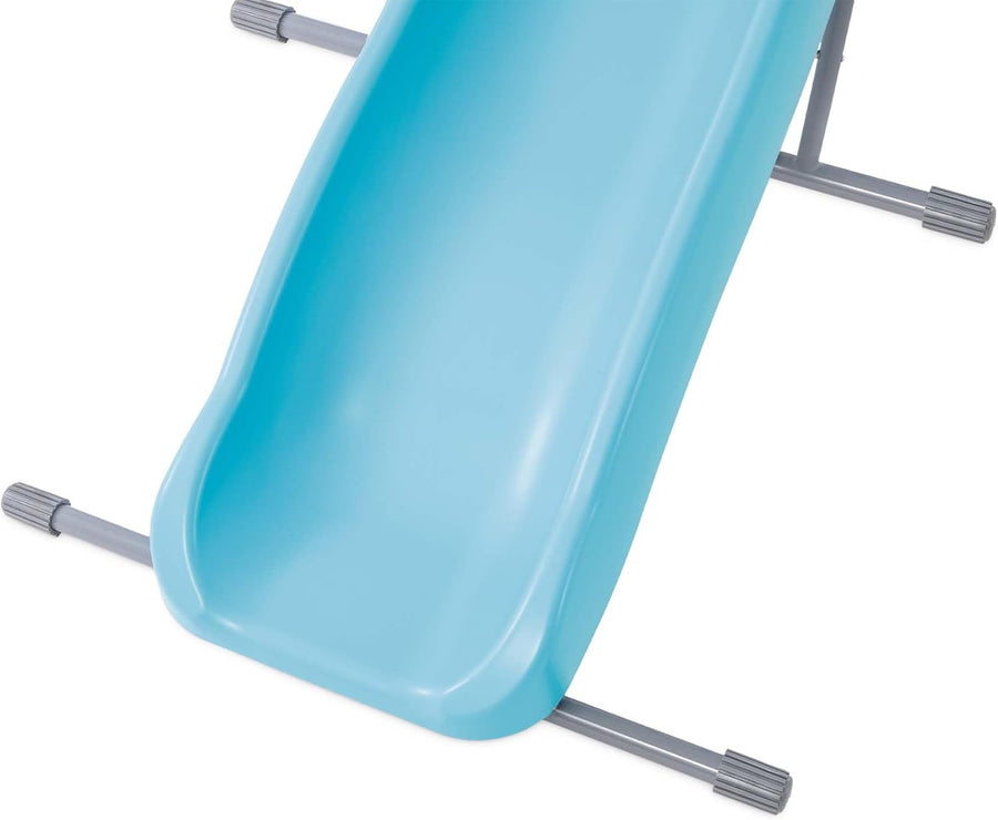 Intex Freestanding Outdoor Slide Set – Light Blue, Alloy Steel Frame, for Kids Ages 3–10 — image 3