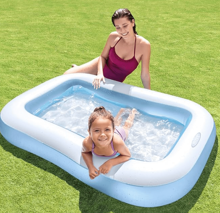 Intex Inflatable Rectangular Pool 166x100x28cm — image 2