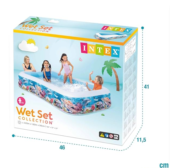 Intex Inflatable Swim Centre Sea Life Pool 305x183x56cm — image 2