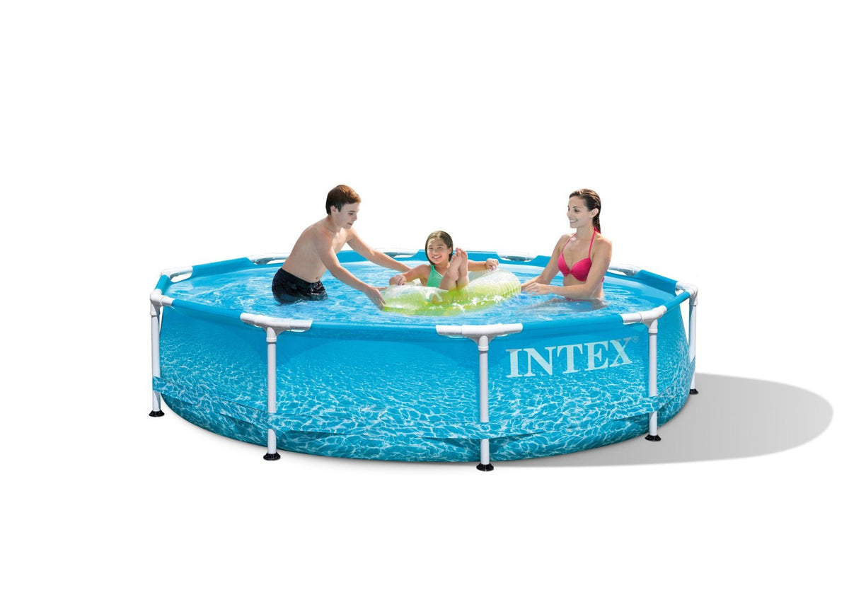 Intex Metal Frame Pool Beachside 305x76 28208 - Colorland Toys