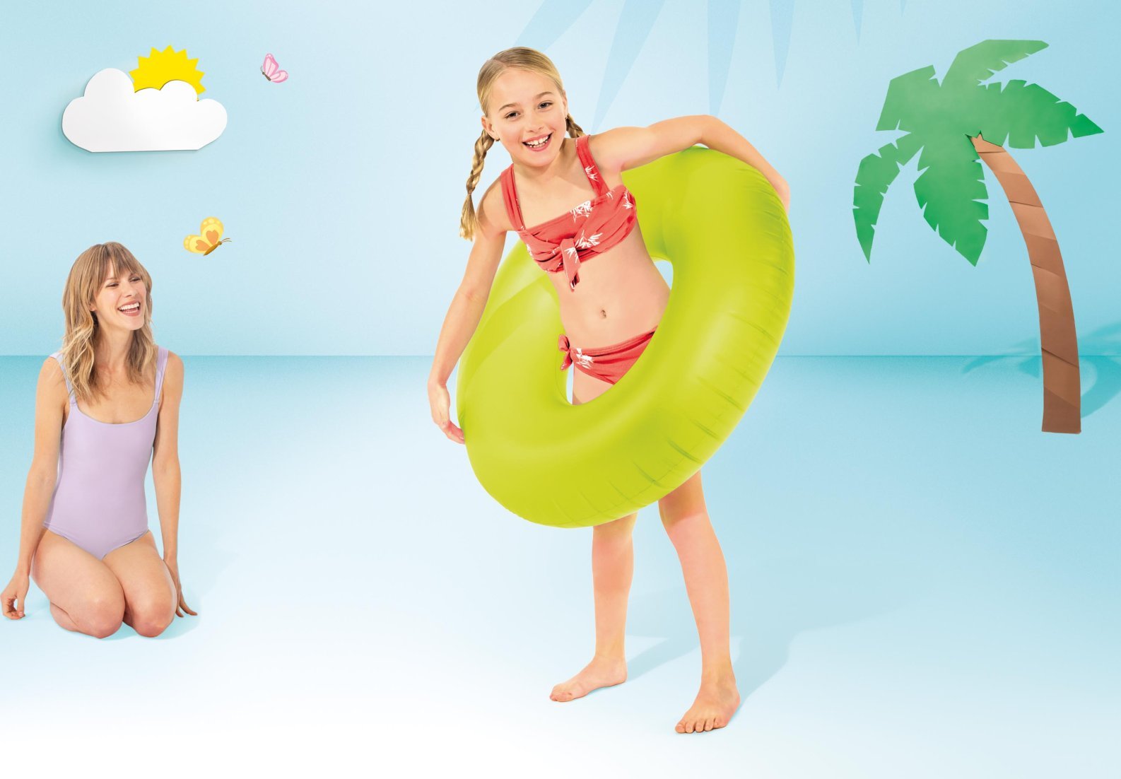 Intex Neon Frost Tubes 91 - Cm Age 9+ - Colorland Toys