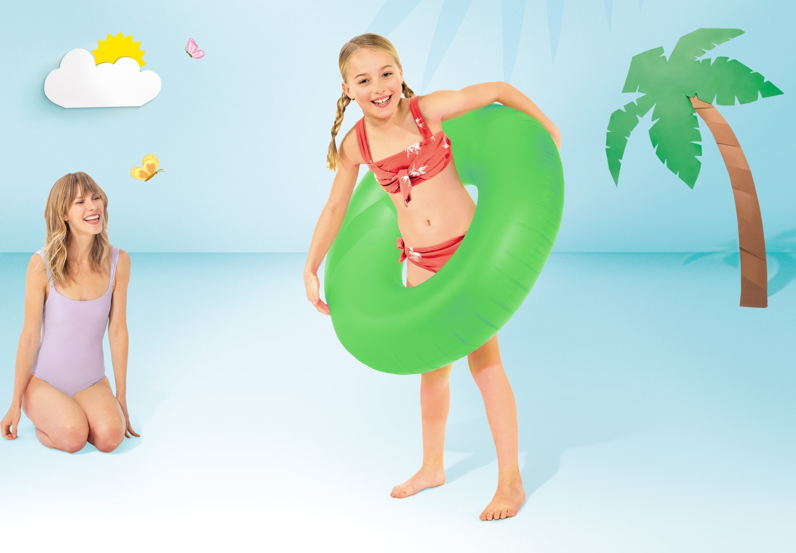 Intex Neon Frost Tubes 91 - Cm Age 9+ - Colorland Toys