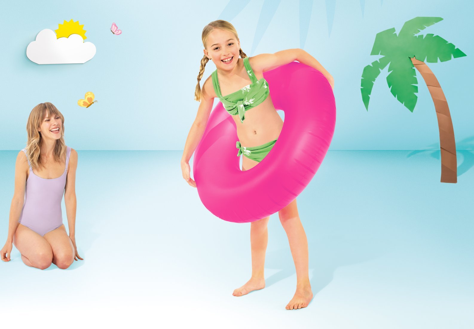 Intex Neon Frost Tubes 91 - Cm Age 9+ - Colorland Toys