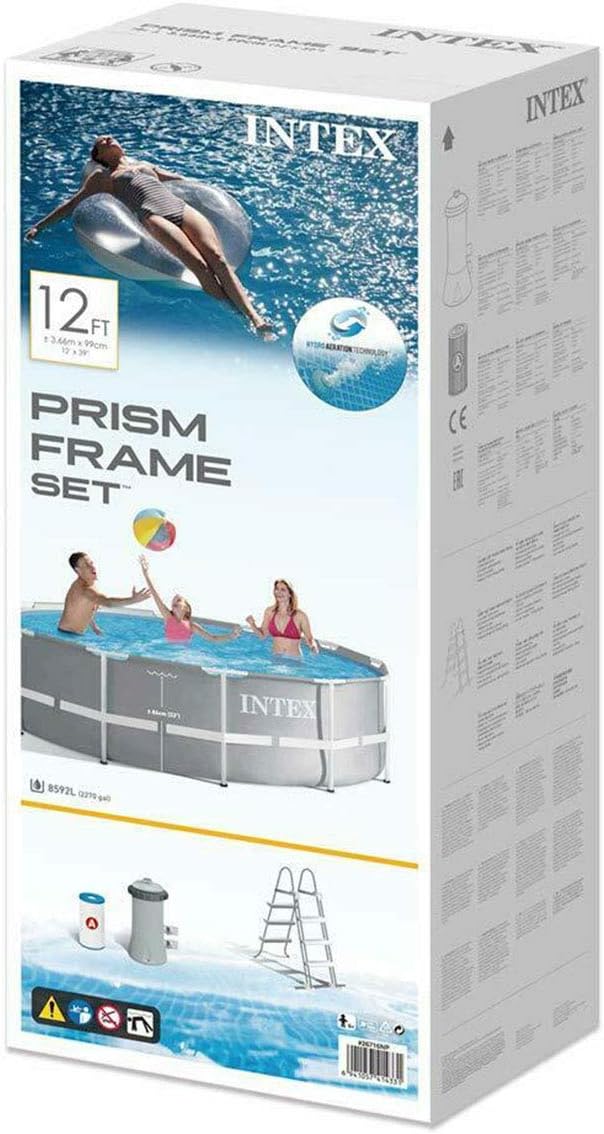 Intex Prism Frame Above Ground Round Pool 366x99cm 26716 — image 3
