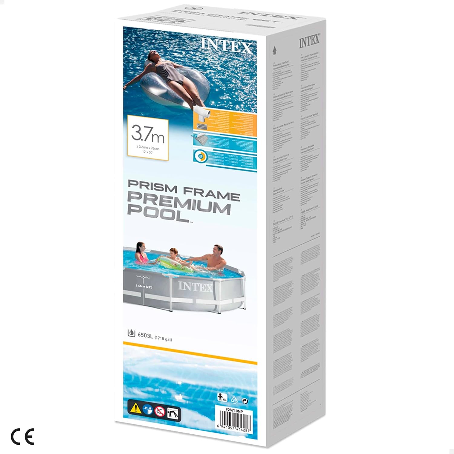 Intex Prism Frame Pool Round 3.66mx76cm 26710 - Colorland Toys