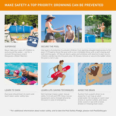 Intex Rectangular Frame Pool 2.60mx1.60x65cm 28271 - Colorland Toys