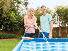 Intex Rectangular Frame Pool with Pump 4.50mx2.20x84cm 28274 - Colorland Toys