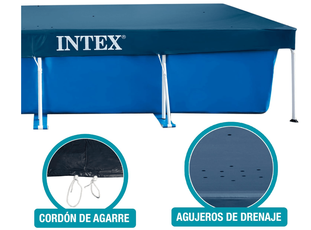 Intex Rectangular Pool Cover 4.5mx2.2mx85cm 28039 — image 2