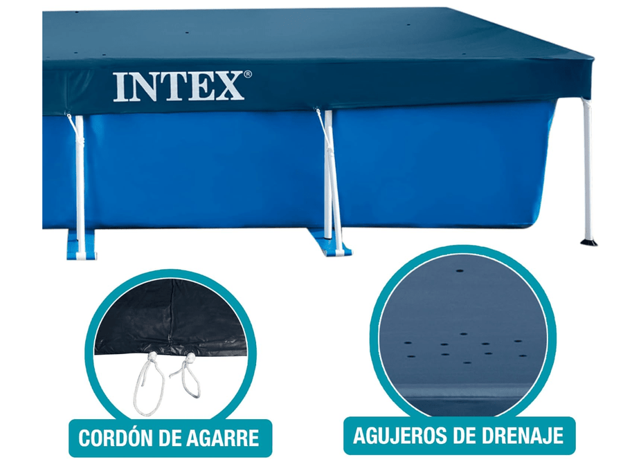 Intex Rectangular Pool Cover 4.5mx2.2mx85cm 28039 — image 2