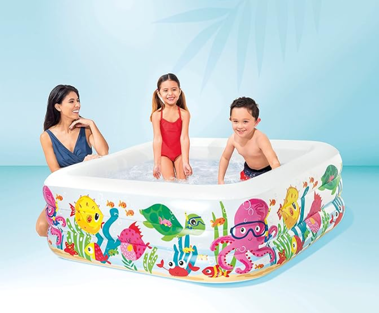 Intex Sea Aquarium Inflatable Pool 1.59x1.59x0.50m — image 2