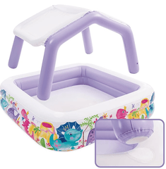 Intex Sun Shade Inflatable Pool 1.57х1.57х1.22m - Colorland Toys