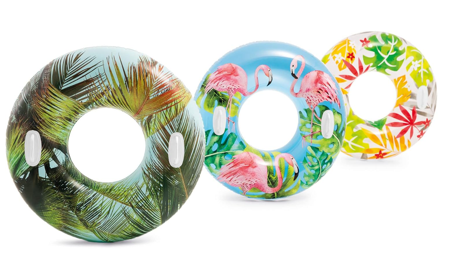 Intex Transparent Tubes Swim Ring 97cm — image 2