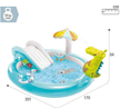 Intex Water Game Inflatable Pool Crocodile Play center 57165