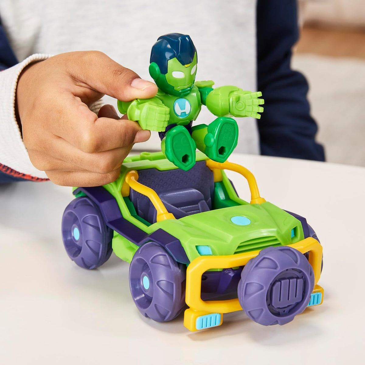 Iron Man and His Awesome Friends Iron Hulk Iron Racer G1472 — image 2