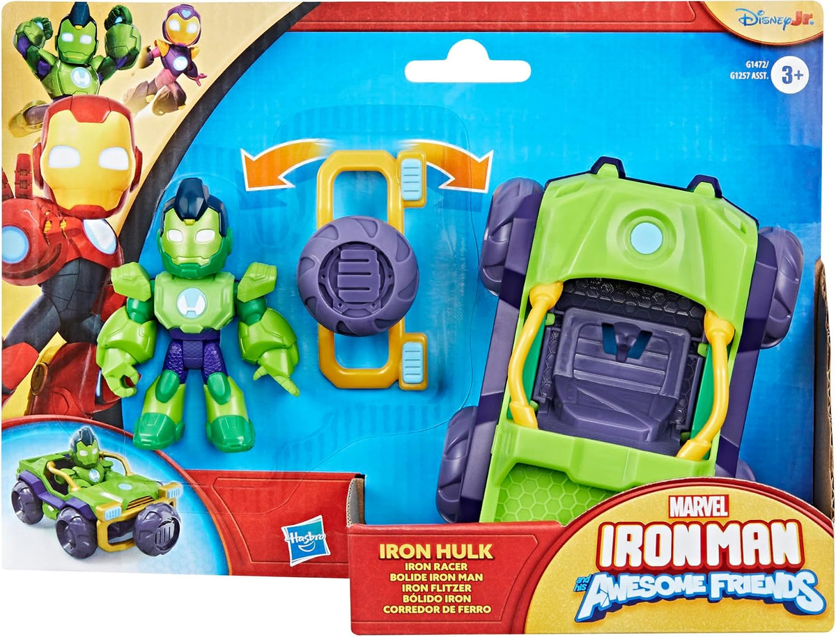 Iron Man and His Awesome Friends Iron Hulk Iron Racer G1472 — image 12