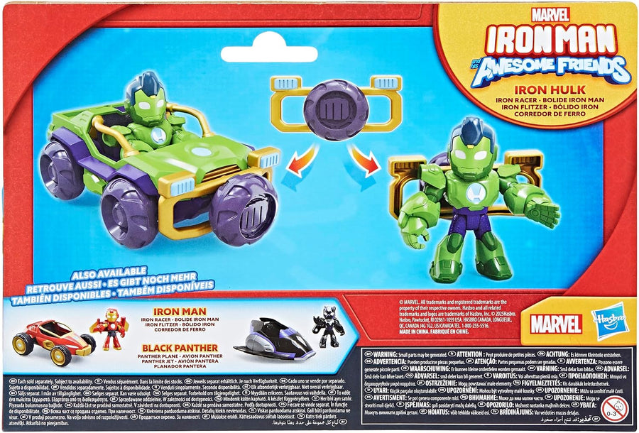 Iron Man and His Awesome Friends Iron Hulk Iron Racer G1472 — image 13