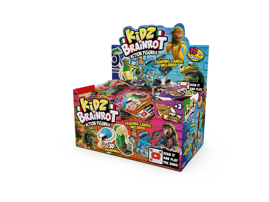 Italian Brainrot Action Figures With Trading Cards Asstd. K02BRO07 — image 1