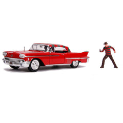 Jada 1958 Cadillac Series 62 with Freddy Krueger 1:24 253255004 - Colorland Toys