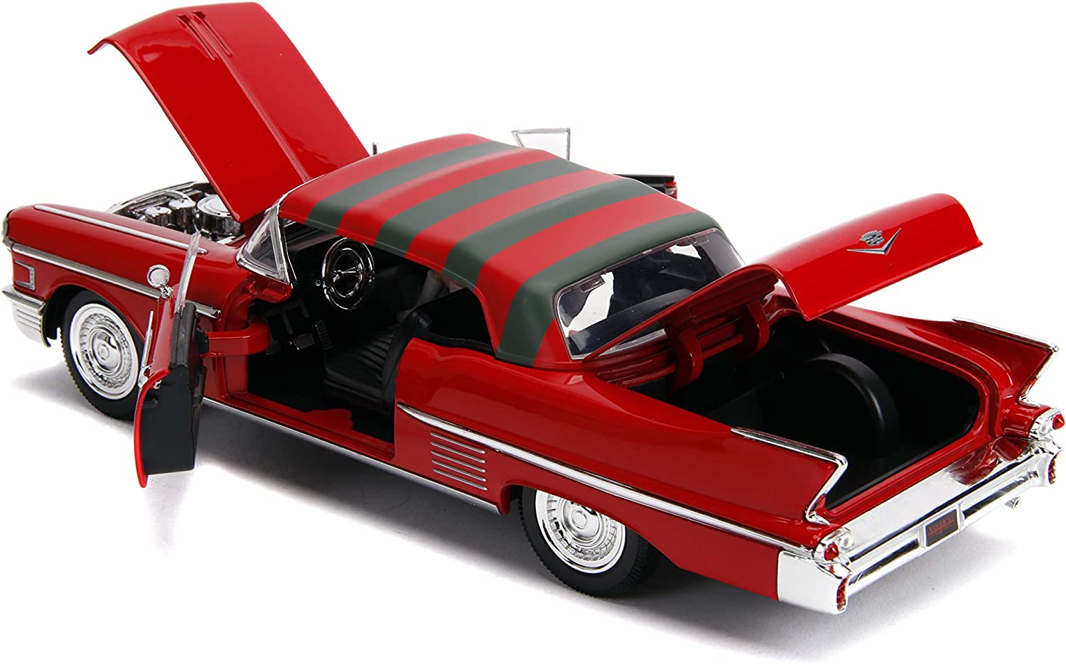 Jada 1958 Cadillac Series 62 with Freddy Krueger 1:24 253255004 - Colorland Toys