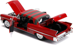 Jada 1958 Cadillac Series 62 with Freddy Krueger 1:24 253255004 - Colorland Toys