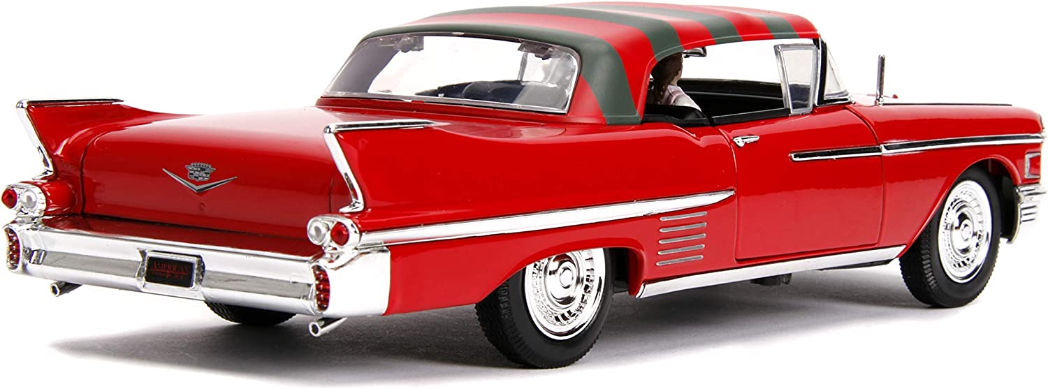 Jada 1958 Cadillac Series 62 with Freddy Krueger 1:24 253255004 - Colorland Toys