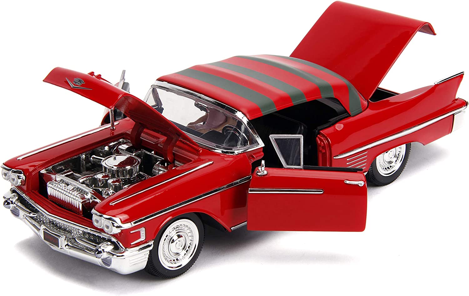 Jada 1958 Cadillac Series 62 with Freddy Krueger 1:24 253255004 - Colorland Toys