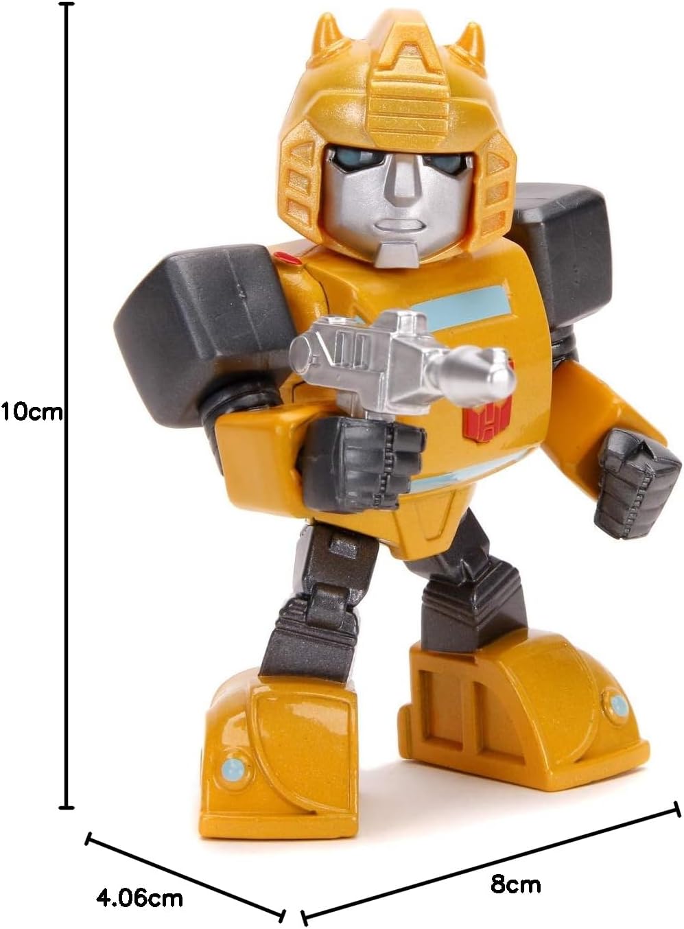 Jada Autobot G1 Bumble Bee Movie Transformers 4inch 253111004 - Colorland Toys