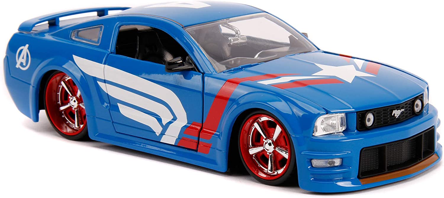 Jada Avengers Captain America with Car 1:24 253225007 - Colorland Toys
