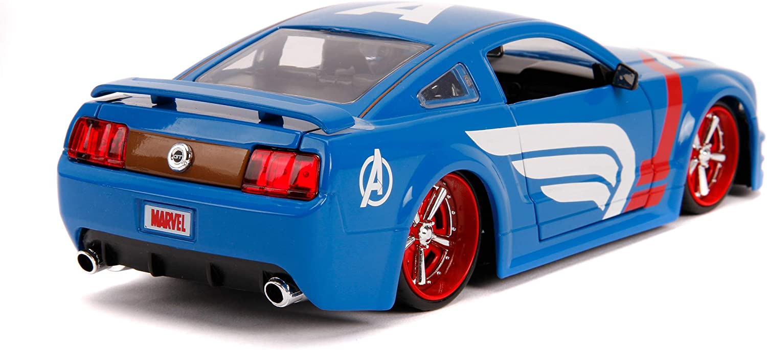 Jada Avengers Captain America with Car 1:24 253225007 - Colorland Toys