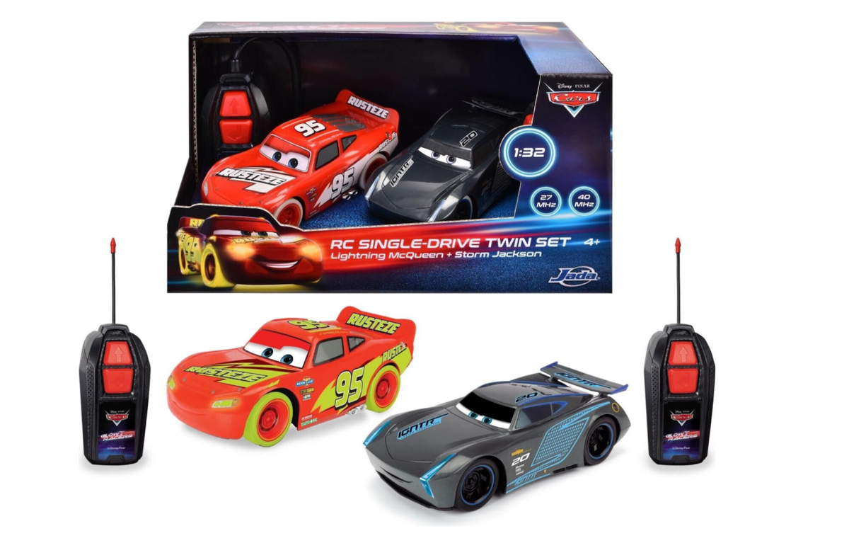 Jada Disney Cars RC Glow Racers Twin Pack 1:32 203084034 — image 1